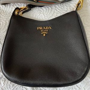 Prada Vitello Phenix Crossbody Authentic